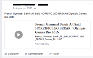 Clickbaiting Olympia